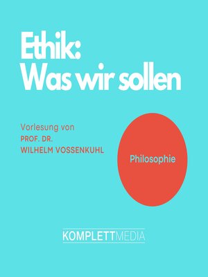 cover image of Ethik--Was wir sollen